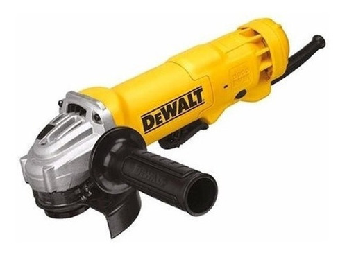 Esmeriladora Amoladora Angular 4½' Uso Rudo Dewalt Dwe4212b3 Color Amarillo