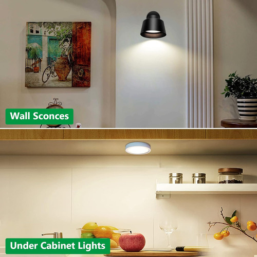 Lámpara De Pared Led Aiboo, Lámpara De Pared Recargable