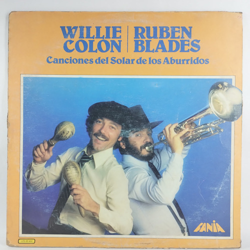 Lp Willie Colon R Blades Canciones Del Solar De Lo Aburridos