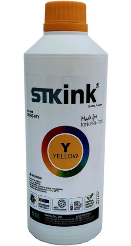 500ml Tinta Stk Pigmenta Impressora Bulk P/ Epson Ecotank