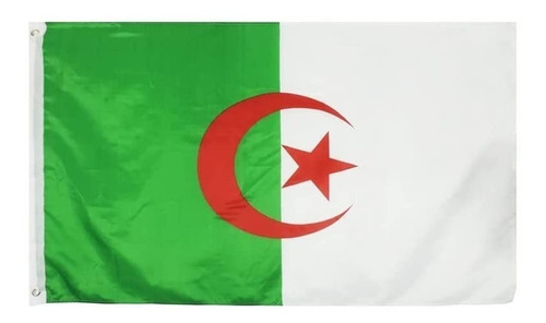 Bandera De Argelia 150 Cm X 90 Cm