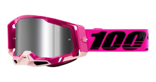 Goggle 100% Racecraft 2 Maho Plata