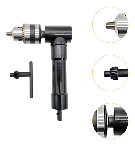 Adjunto Del Adaptador De Perforación De Mechón De Metal