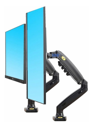 Imagen 2 de 7 de Soporte De Brazo Monitor A Escritorio Nb F80 17 A 30