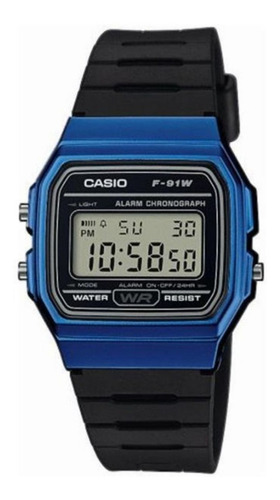 Reloj Casio Retro Digital F-91wm-2adf Garantia Oficial