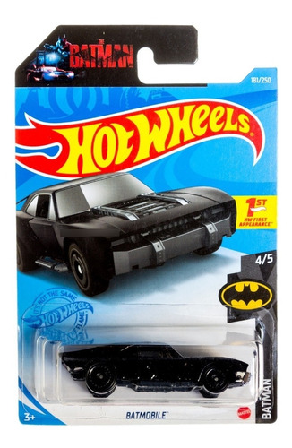 Batmobile The Batman Hot Wheels 4/5 Batman 1st Appearance