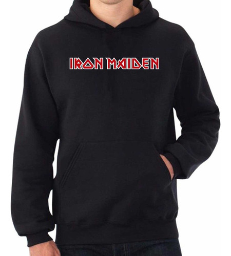 Buzo Canguro Iron Maiden Hoodie Calidad Premium