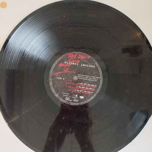 Lp Michael Jackson - They Don't Care About Us