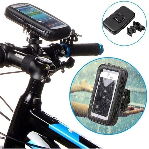 Soporte Celular Moto Tactil Portacelular Bicicleta Forro