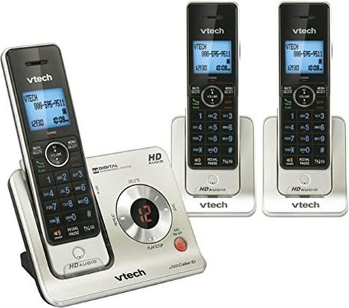Vtech Ls6425-3 - Teléfono Inalámbrico Dect (1 Línea Telefóni