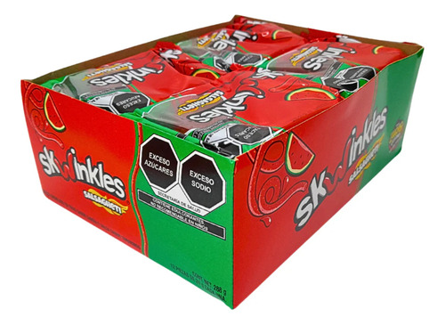 Skwinkles Salsagheti Sandía 12 Piezas