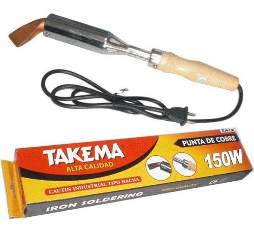 Cautin Punta Plana De 150w Takema