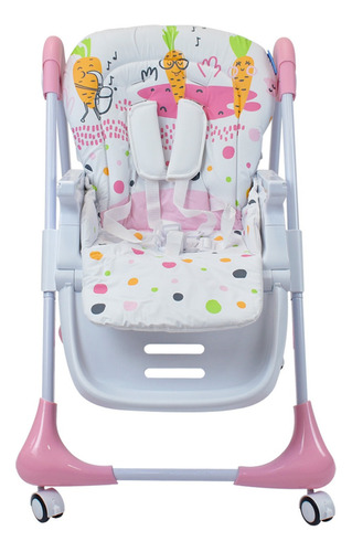 Silla Comedor Bebe De Priori Multiples Posiciones Alex CARROT ROSA