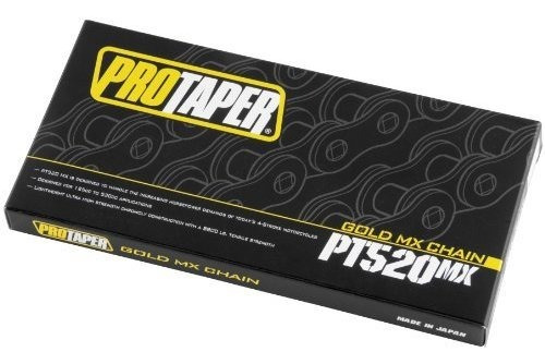 Brand: Pro Taper 520 Mx Chain  120 Links   Gold 