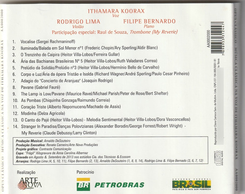 Ithamara Koorax Opus Clássico ( ,mpb,jazz , Classic (Usado)