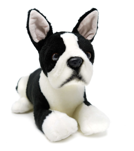 Baxter The Boston Terrier  Perro De Peluche De 12 Pulga...