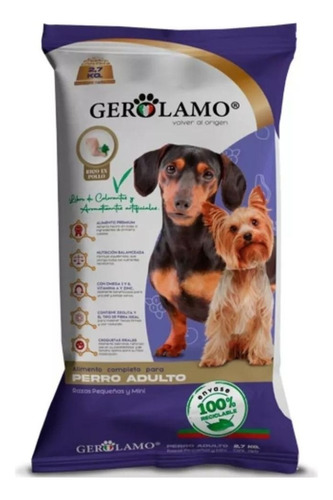 Gerolamo Perro Adulto Razas Perqueña Y Mini 2,7kg