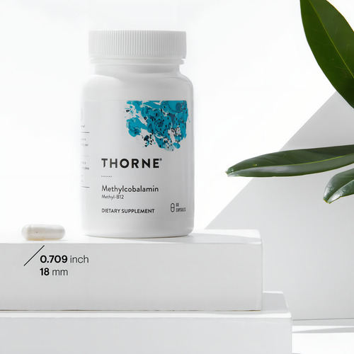 Thorne - Suplemento de vitamina B12 Favorece la salud del corazón 60 cápsulas