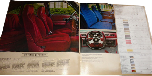 Chevrolet Chevette 1981 Catalogo De Venta Original (Usado)