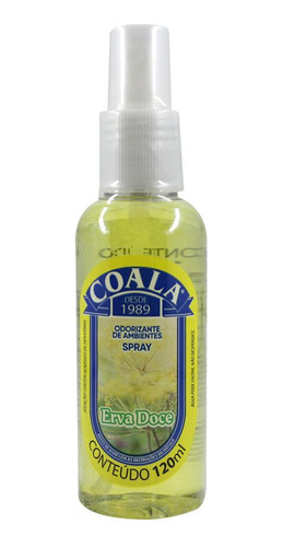 Odorizante Spray Erva Doce 120ml Coala