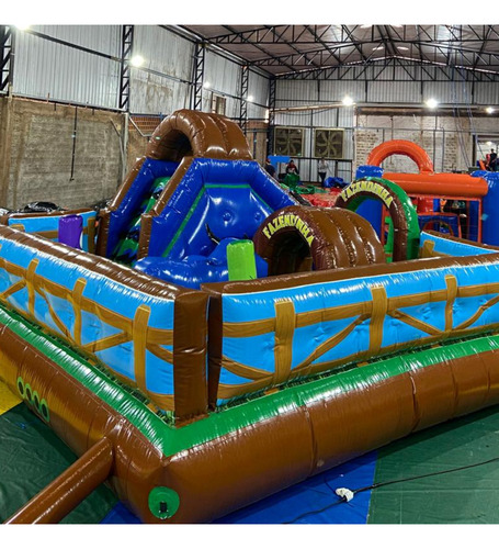 Multi Park Cowboy Inflável C/ Motor 5m X 4,9m X 1,6m