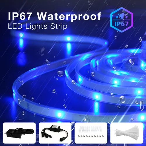 Tiras De Luces Led Daybetter, Resistentes Al Agua, 60 M, Con