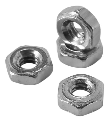 Tuercas Hexagonales M2 Métricas De Acero Inoxidable 304 Din9