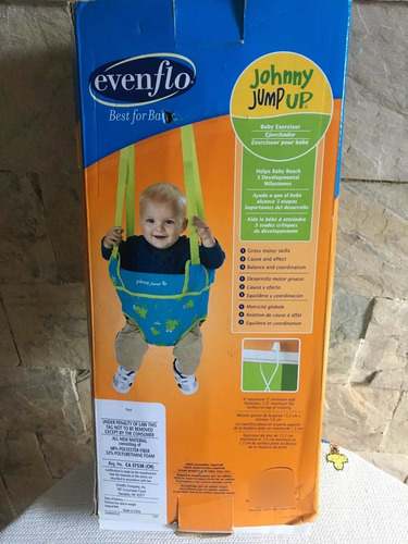 Imagen 1 de 6 de Silla Entrenadora Para Bebés, Evenflo Modelo Johnny Jump Up