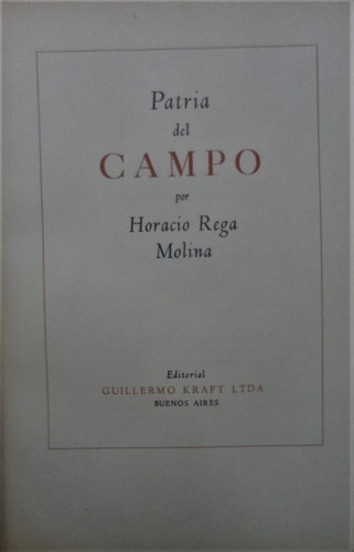 Patria Del Campo Horacio Rega Molina