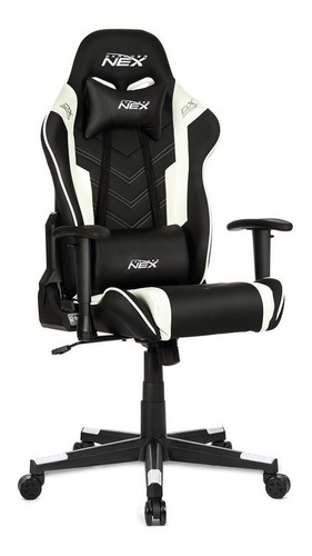 Silla Gamer Pro Modelo Nex Color Negro /blanco Marca Dxracer