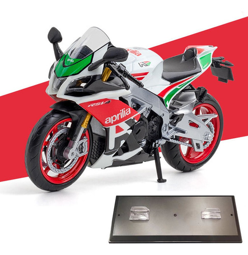 Aprilia Rsv4 Rr1000 Miniature Metal Motos Puede Deslizarse