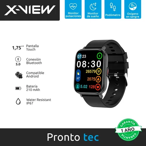 Smartwatch X view Quantum Q1 Reloj Inteligente Llamadas