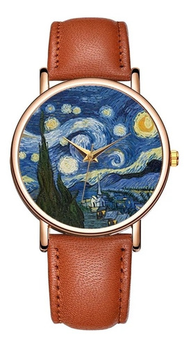 Reloj Van Gogh,  Noche Estrellada, Café 
