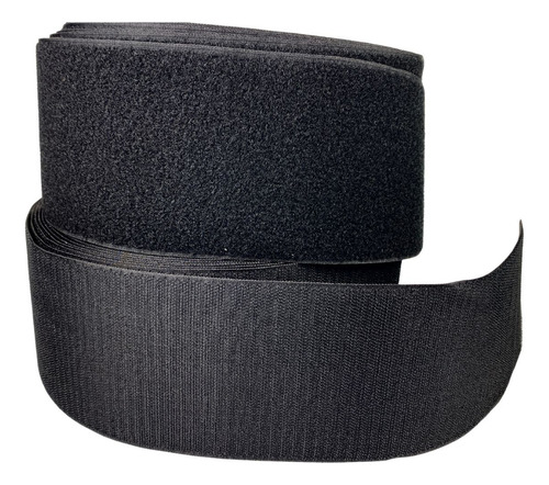 Rollo Contactel Velcro 10cm De Ancho 25 Metros Largo Negro