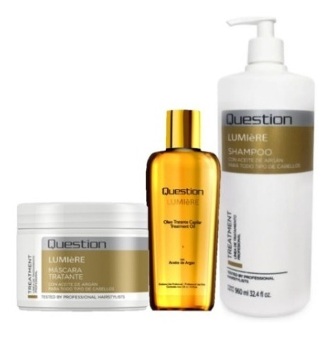 Kit Lumiere Shampoo 960ml + Máscara 500ml + Oleo 125ml