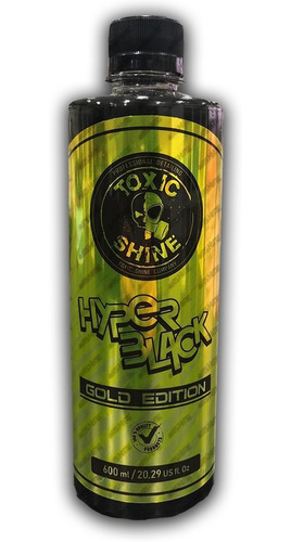 Imagen 1 de 1 de Shampoo Hyper Black Gold Edition - Toxic Shine - 600cc