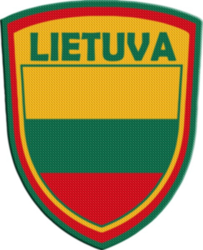 Parche Termoadhesivo Escudo Lituania