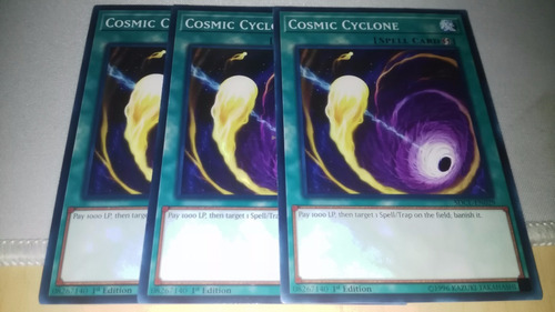 Yugioh 3 Cosmic Cyclone  - Cyberse Link Envio Gratis