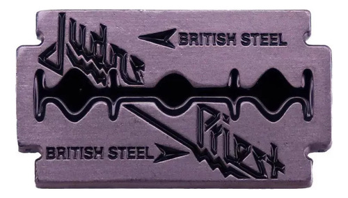 Judas Priest - Pin Medalla Rock Boton Gotico Metal Emo 01 Plateado Judas Priest