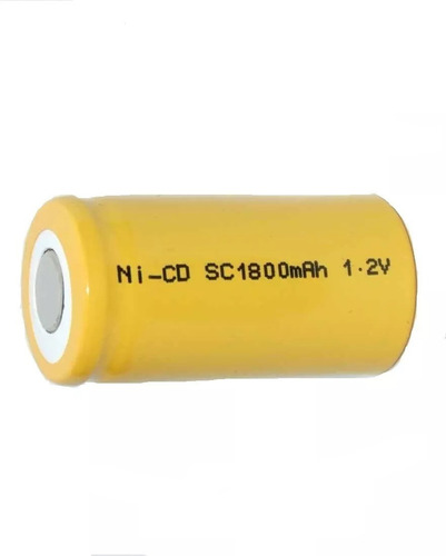 Pila Bateria Tipo Industrial Sc Ni-cd 1800 Mah 1,2v