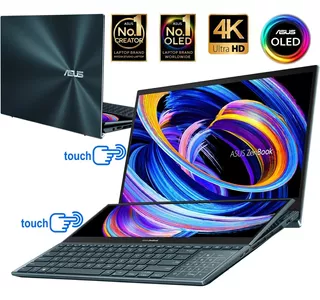 Asus Zenbook Pro Duo 15 Oled 4k Touch I9 32gb 1tb Rtx3080