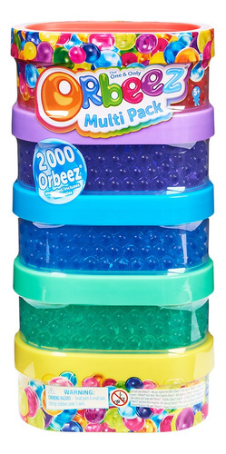 Orbeez Set Multipack 2000 Bolitas Gel Crecidas Int 6061610