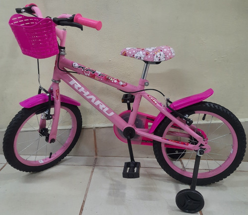 Bicicleta Rharu Aro 16 Infantil Rodas Em Alumínio Masc E Fem