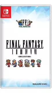 Final Fantasy I - Vi Pixel Remaster Collection Switch Fisica