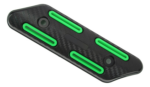 Protector Térmico De Tubo De Escape Verde Verde Universal Pa