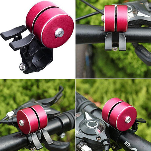 Timbre De Bicicleta, 120 Db, Bocina Fuerte, Alarma De Seguri