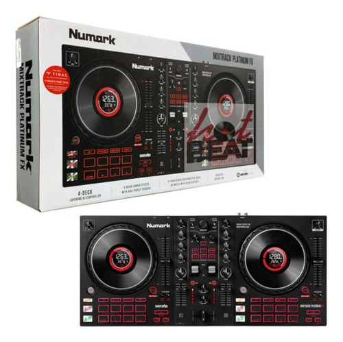 Numark Mixtrack Platinum Fx 4-deck Serato Dj Controller With