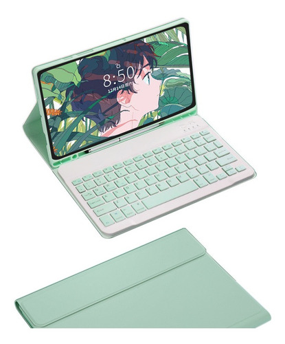 Funda Con Teclado P/samsung Galaxy Tab A8 10.5 2021 Sm-x200