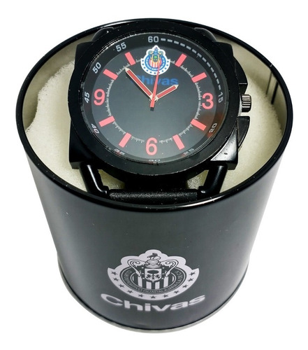 Reloj Deportivo Chivas Mod 2541 Correa Negro