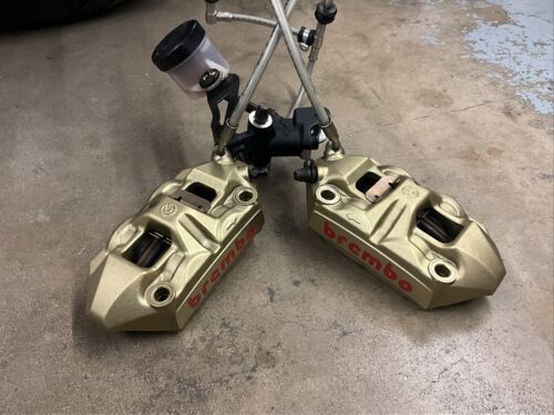 2010 Aprilia Rsv4 Brembo Front Brake Caliper Set Used 2010